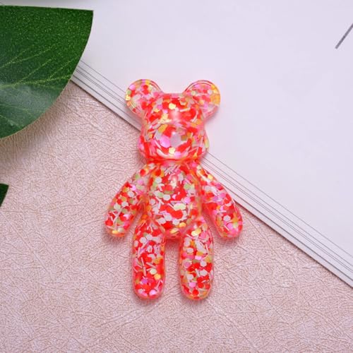 Image of Pocket Bear Hug - Anxiety & Stress Relief Gift, Autism Fidget, Comforting Back to School Gift for Son, Daughter - Red