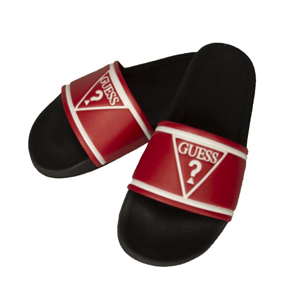 Guess Chanclas de hombre con banda slide sea swimming pool beachwear artículo FMOELVELE19