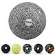 Fizyo Massageball 8 cm – Faszienball für Triggerpunktmassage & Muskelentspannung, Ideal für Rücken, Nacken, Füße, Kompakt & Effektiv, Perfekt für Physiotherapie, Regeneration (Grau, 8 cm)