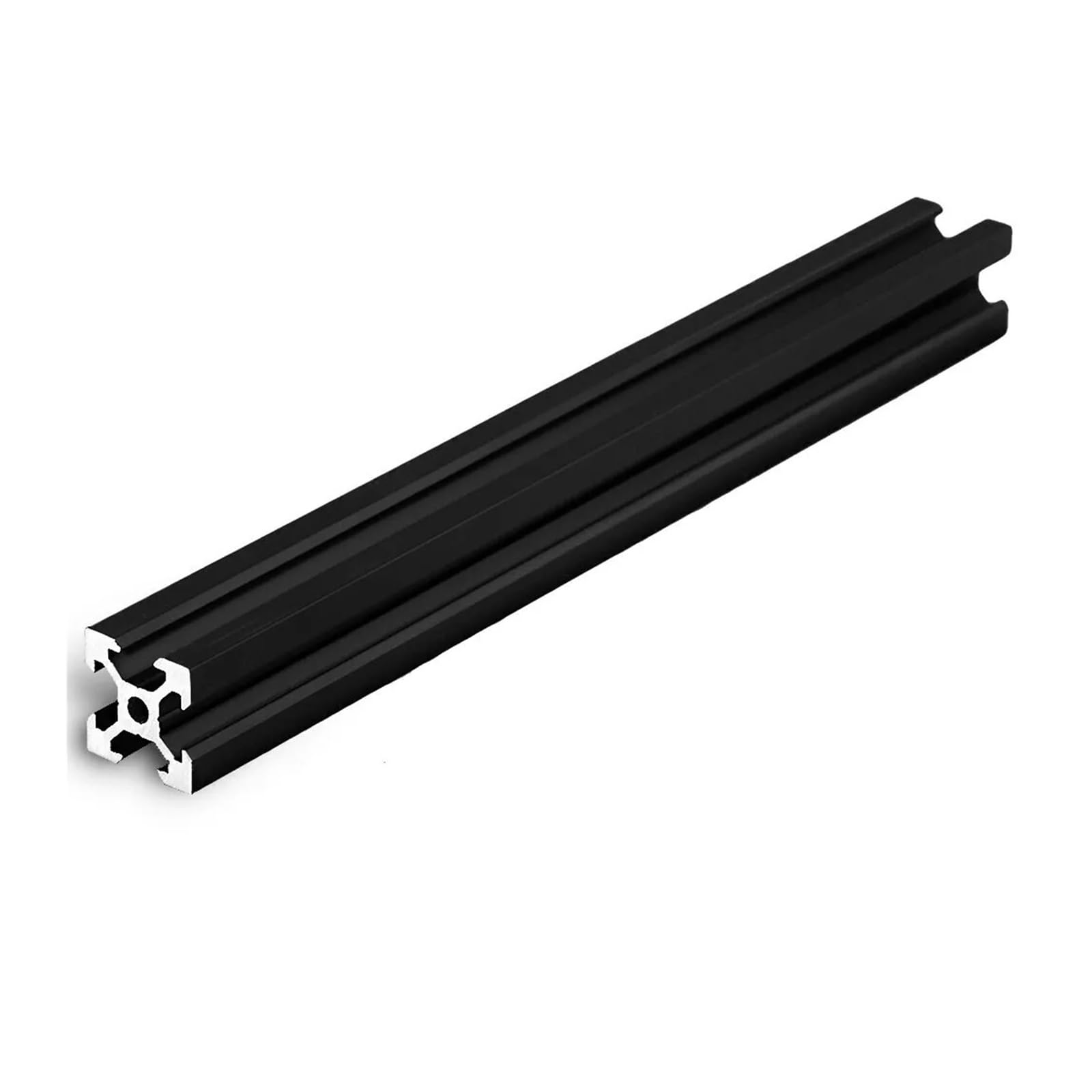 2020 V-Slot 2020V European Standard Black Aluminum Profile Extrusion Linear Rail for CNC 3D Printer DIY 1/4PCS(1Pc 2020 V-Slot,450mm)