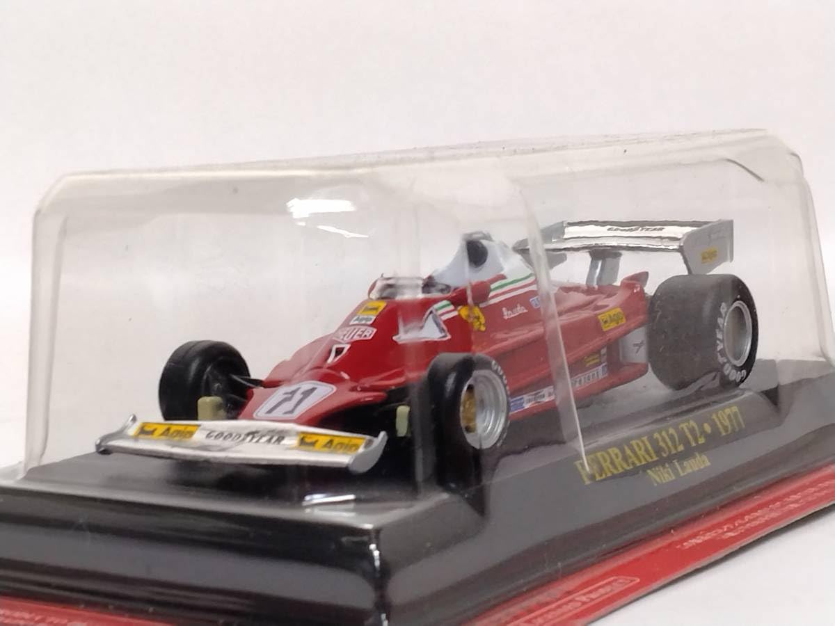公式フェラーリF1コレクション MDL] (単品) 1/64 Ferrari 312 T2 N.Lauda 1976 #1(レッド×ホワイト