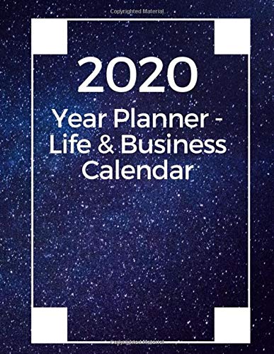 2020 Year Planner - Life & Business Calendar for Men & Women (Calendar ...