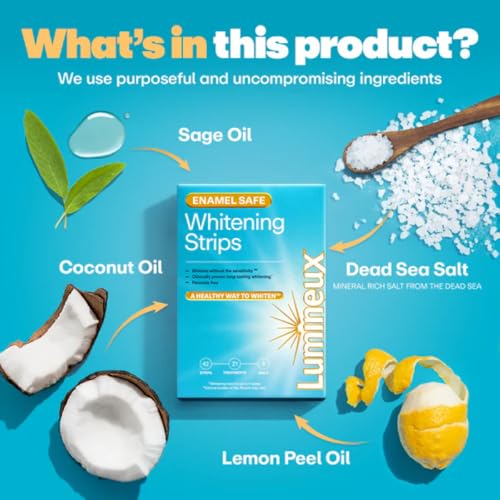 Enamel Safe Teeth Whitening Kit – Powerful Lumineux Longevity Whitening Bundle, 6X Mouthwashes - Image 5