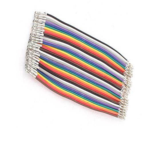 Cable Jumper 40Pin F/F 10cm Colorido miniatura 1
