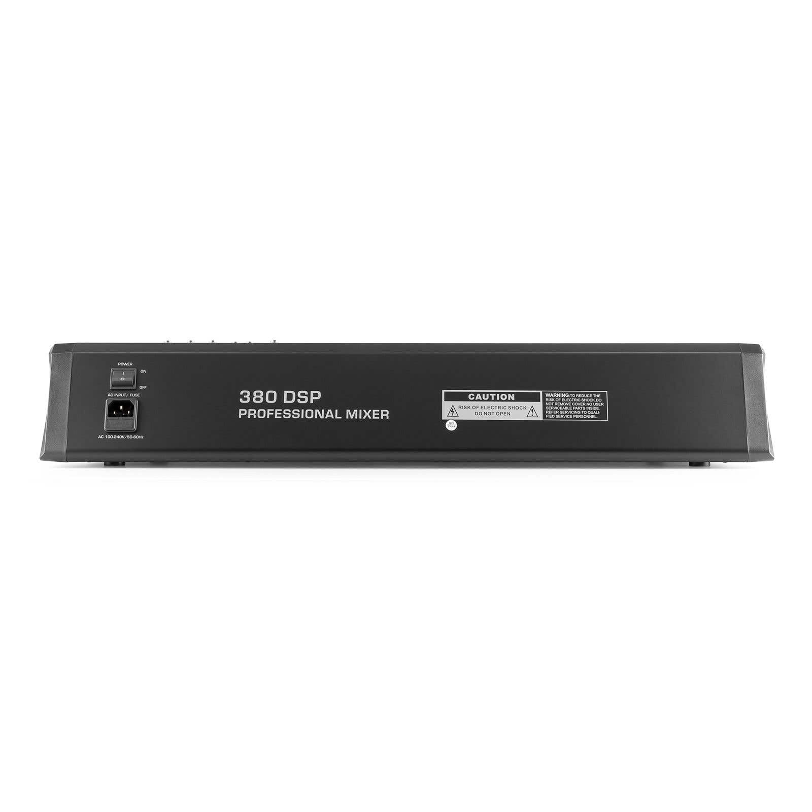 Power Dynamics PDM-T1604 Console de Mixage 16 Canaux - avec Streaming Bluetooth, Egaliseur Graphique 7 Bandes, MP3, Sortie USB, Sortie Casque Jack 6,35mm, Idéal pour Studio d'Enregistrement