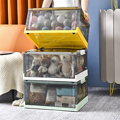 Cube de rangement pliable et durable Panier de rangement gain de place avec couvercle