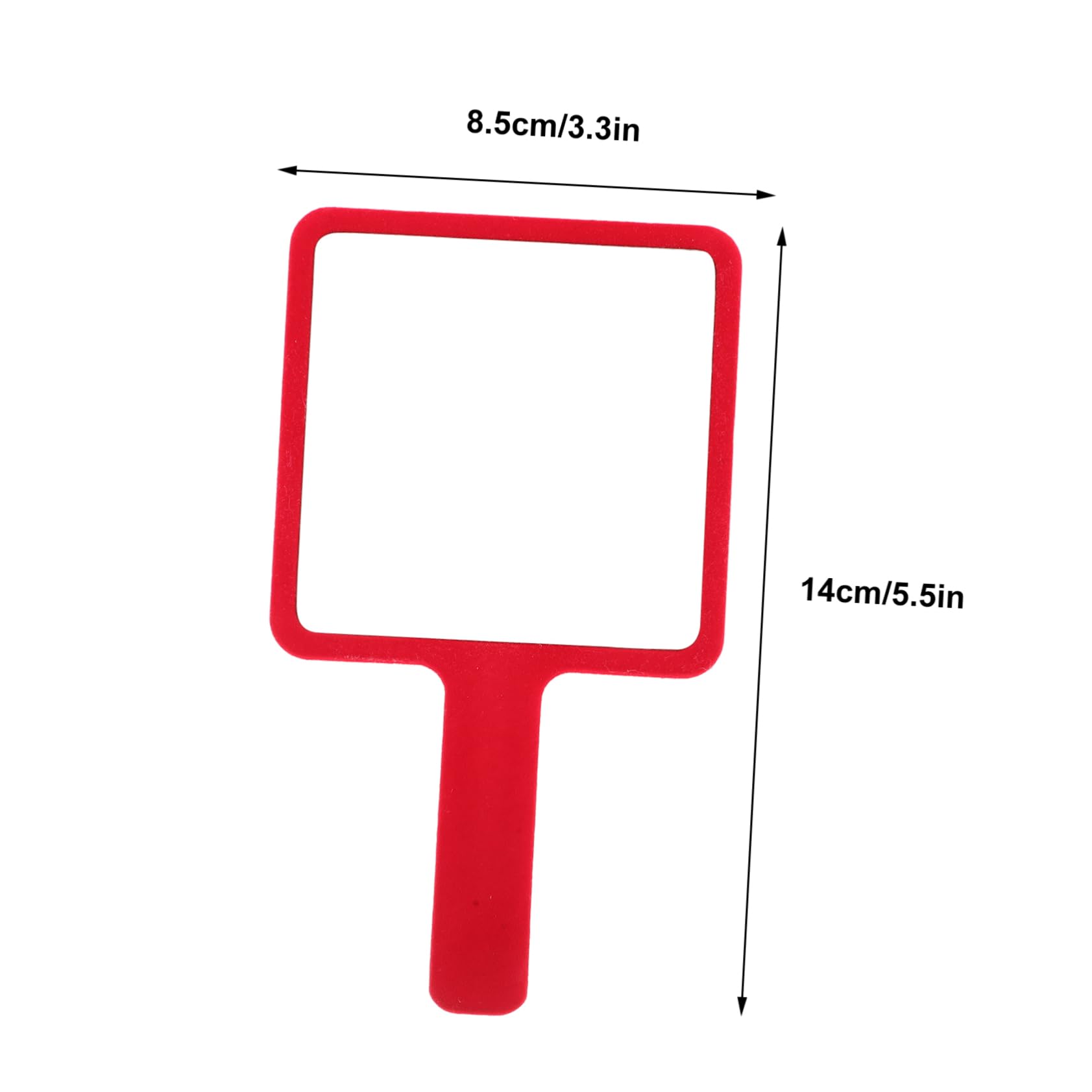 FOMIYES Cute Rabbit Hand Mirror Portable for Women Hand Held Mirror with Reflection Cute Cartoon Design Perfect for Makeup Decor