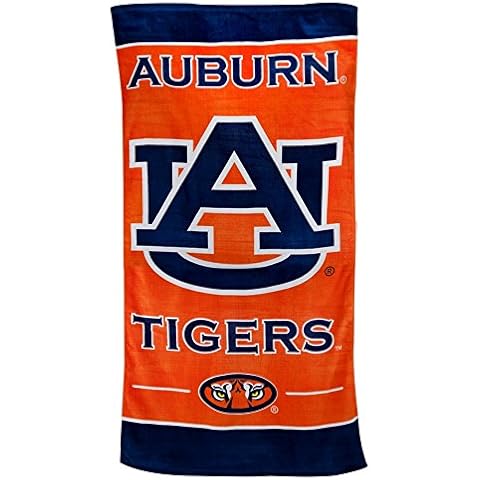 Wincraft Auburn Tigers Beach Towel 30 x 60 Cover