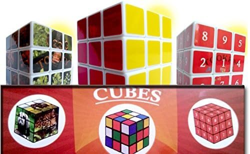 Sudoku-Cube, Magic-Cube & Animal Magicube - 3 Speed Brain Teasers - puzzle games for Adults & IQ games puzzles for Kids - Helps you prevent dementia & Stress! Included 120 Sudoku puzzles ebook