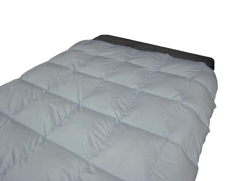 Amazon｜ホワイトダックダウン50%使用 洗える羽毛肌掛け布団 ダブル
