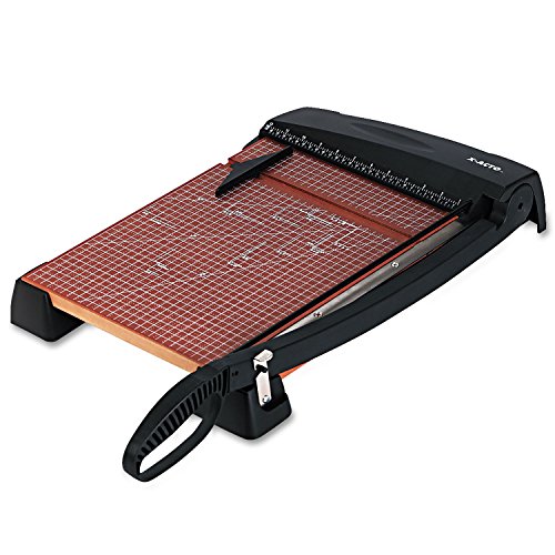 Image of X-ACTO Heavy Duty Wood Guillotine Paper Trimmer, 15 inch Cutting Surface - Durable, Precise, Designed for School and Work Settings