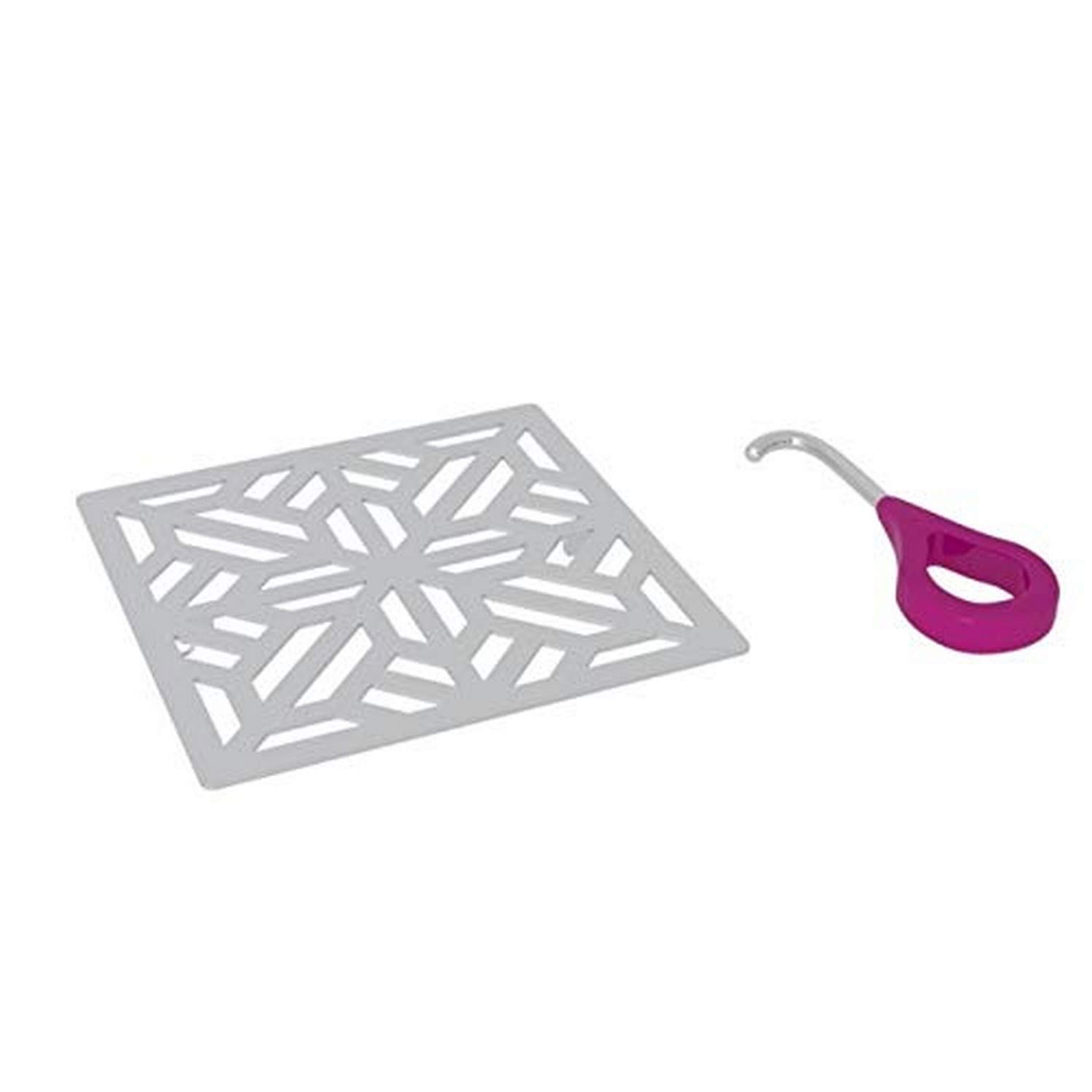 Couvercle en acier inoxydable Rohl Dc3144 12,7x12,7 cm chrome poli