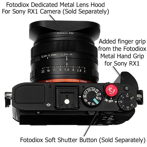 Fotodiox SnyRX1 - Uchwyt Pro-Grip do Sony DSC-RX1/RX1/RX1R/DSC - RX1R - czarny