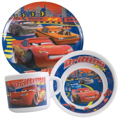 Preisvergleich Produktbild Pos 70998 Frühstücksset 3-teiliges Becher, Müslischale und Teller