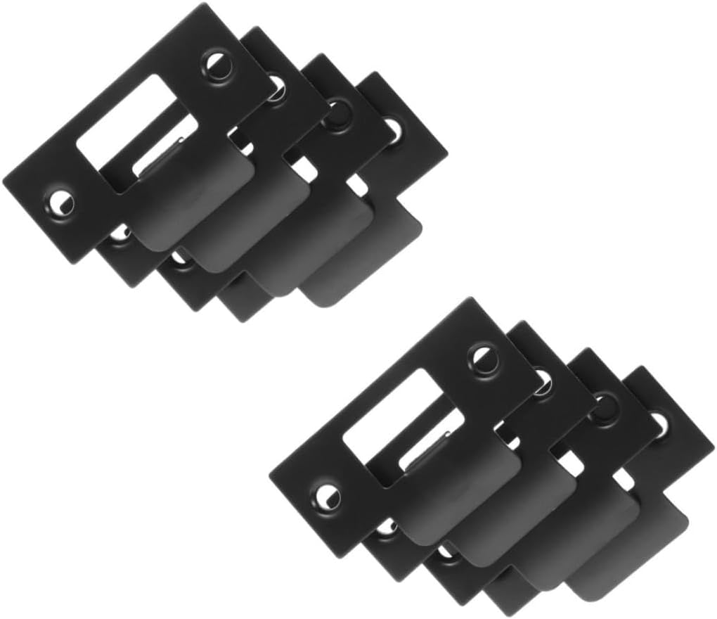 DOITOOL 8pcs Deadbolt Door Reinforcement Strike Plates for Interior Doors High Strength Easy Installation Compatible