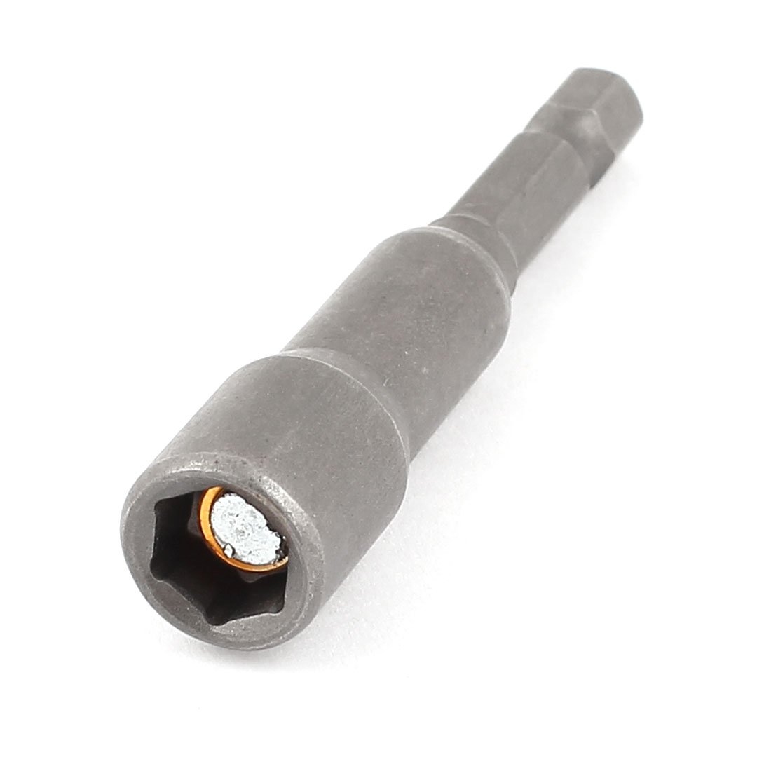 sourcing map 8mm Hexágono Magnético Tuerca Destornillador Dado Adaptador Taladro Brocas Eléctrica Herramienta