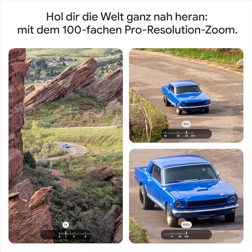 Google Pixel 10 Pro XL – Android-Smartphone ohne SIM-Lock, mit Gemini, Dreifach-Rückkamera, mehr als 24 Stunden Akkulaufzeit und 6,8 Zoll großem Super Actua-Display – Obsidian, 256GB – Bild 6