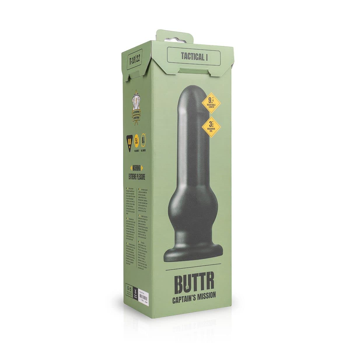 Buttr Tactical I Dildo - 900 Gr
