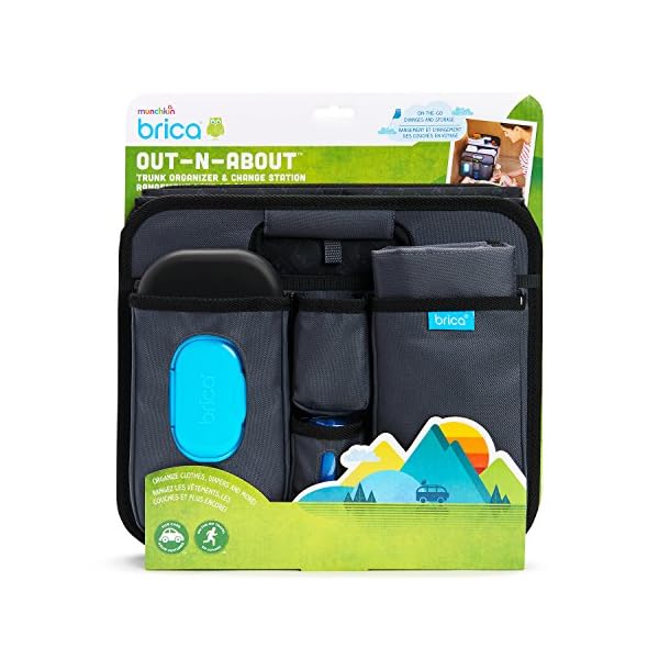 Munchkin Brica Out-N-About Kofferraum-Organizer, zusammenklappbar – Bild 7