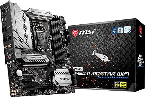 MSI - MAG B460M Mortar Wifi -- (10th Gen Intel Core, LGA 1200 Socket)