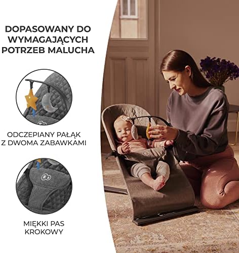 Kk Kinderkraft KBMIMI00GRY0000 Bujaczek, Szary, 72 x 40 x 64,5 cm; 2,35 kg