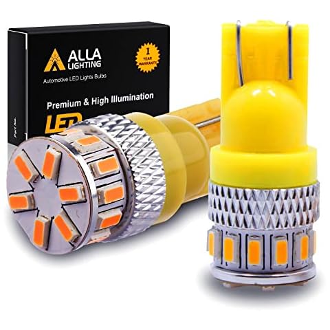 Alla Lighting Amber Yellow LED Bulbs Set Cover