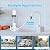 Vortopt Countertop Water Filter F8-Faucet Filtration System for Kitchen Sink,Reduces 99% Chlorine,Heavy Metals,Bad Odors,Includes 1 Filter.