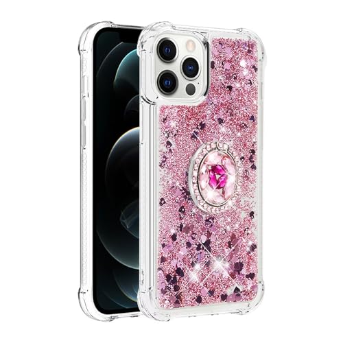 【Supporto design a doppia】Un supporto ad anello girevole a 360 gradi, facile da girare e robusto, che aggiunge ulteriore sicurezza al retro del telefono. Il supporto per il telefono facilita la visione di video e film, ti consente di liberare la mano in qualsiasi situazione, fornendo un comodo, comodo e un'esperienza visiva stabile.