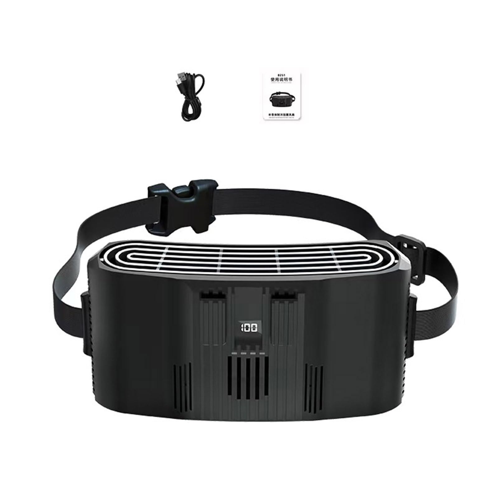 Ventilateur de refroidissement portable pour voyage et camping sauvage