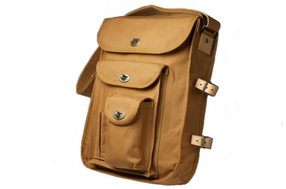 Amazon.co.jp: 布製野外調査鞄 Cotton Field Bag タテ型 