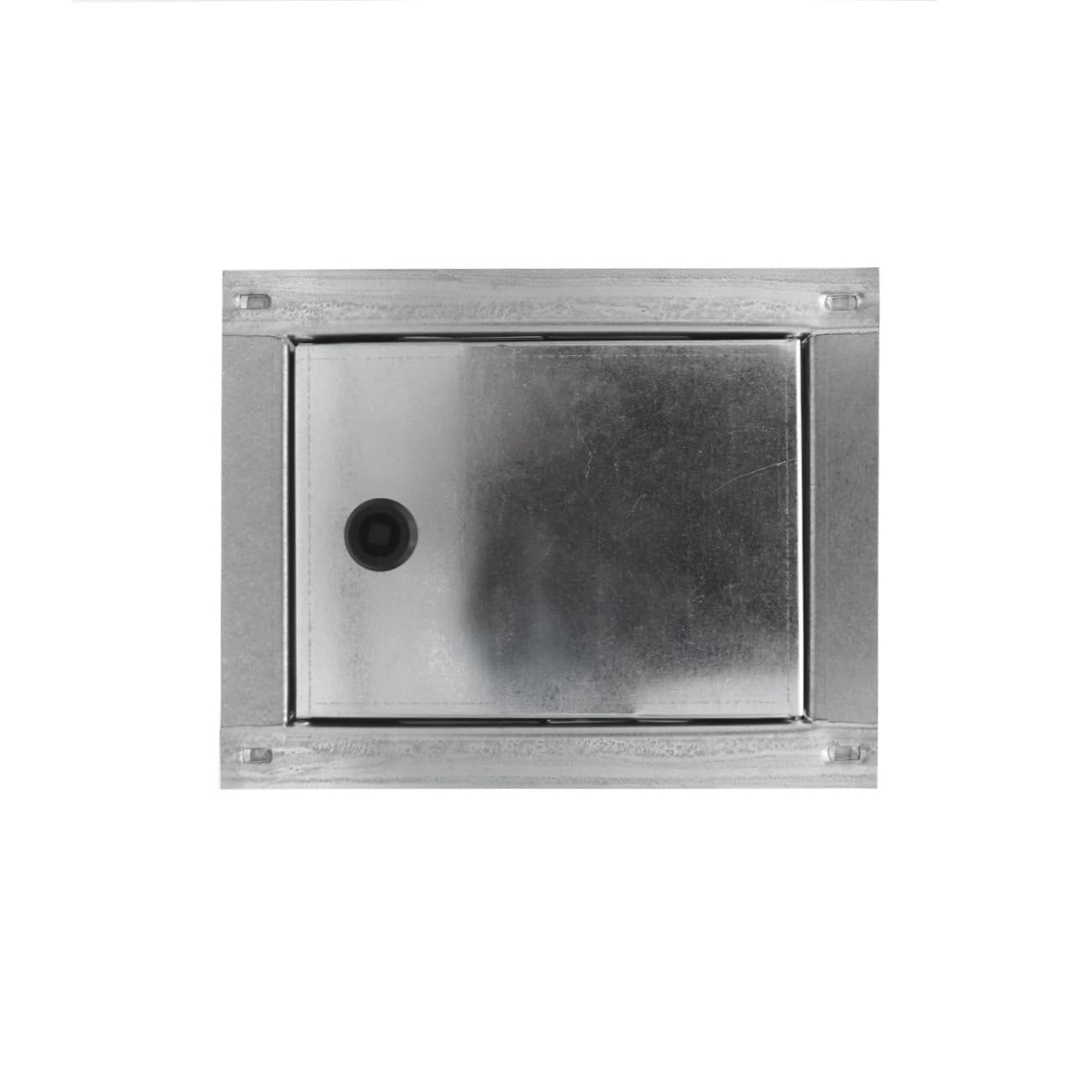 1100 Puerta galvanizada para contador de agua, con cerradura y llave cuadrada. Dimensiones 220x170 mm