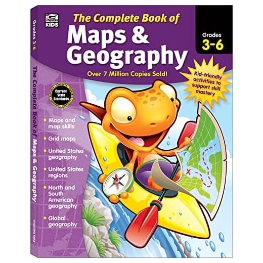 Carson Dellosa | Complete Book of Maps and Geography for Kids | 416pgs