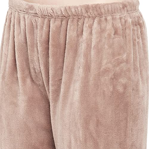 Image of CAMEY Women's Wool Solid Top and Pajama Set (WNT-03 Beige Free Size)
