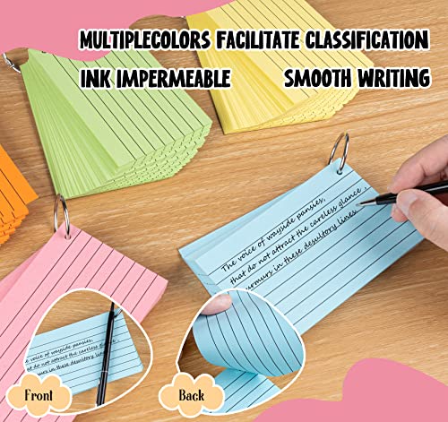 Fiches de révision perforées 76x127mm pour réussir vos examens sans stress - 3