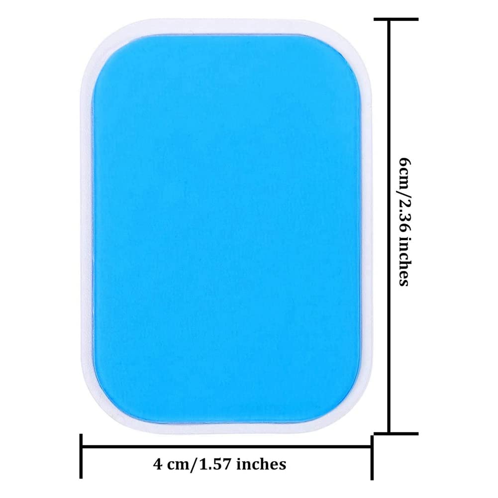 Cuscinetto di Gel EMS 300PCS, Cuscinetto di Ricambio Gel Elettrodo, Cuscinetto di Gel Assorbente EMS