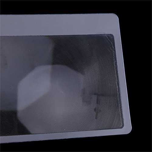 Nuomi Credit Card Size Pocket Magnifier Lens 3X Jewelry Loupe (Pack Of 50 ) #TOP4