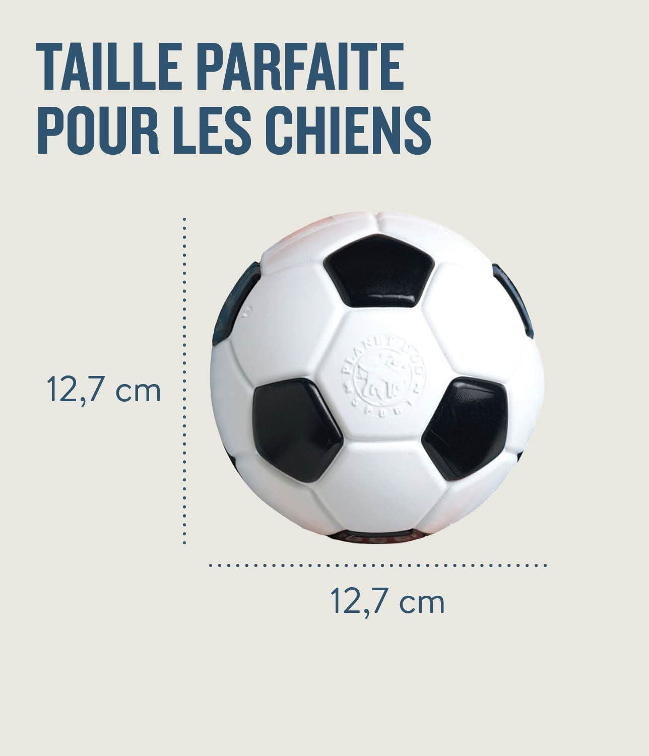 Planet Dog Jouet pour chien en Orbee-Tuff - distributeur de friandises/à mâcher - ballon de foot