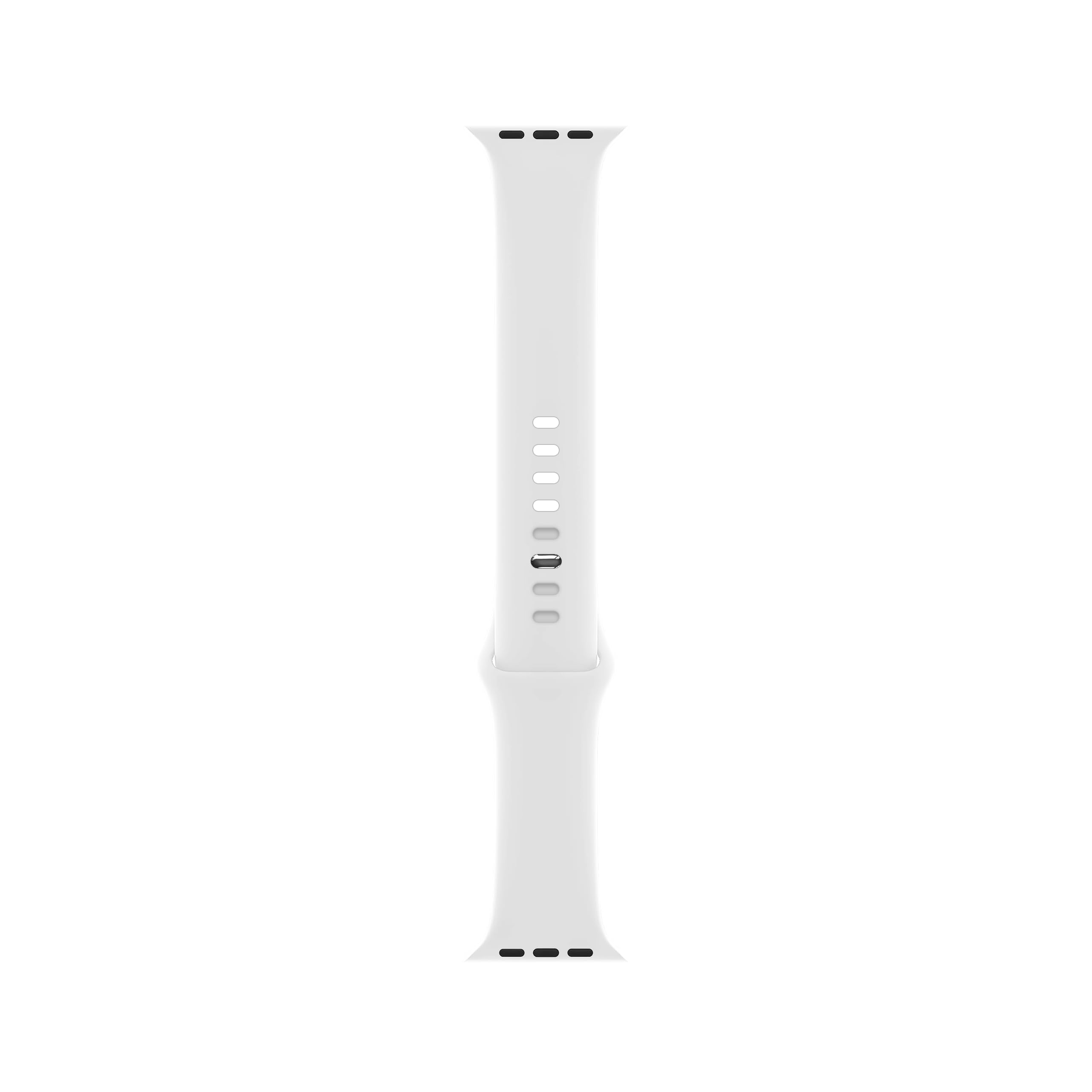 DONEGANI SBC1 Cinturino per Apple Watch Ultra 2 49mm, Serie 10 46mm, 9 8 7 45mm 41mm, SE 6 5 4 44mm 40mm, 3 2 1 42mm 38mm Donna Uomo Band Bracciale Sport Silicone, Bianco