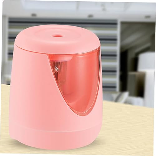 Miniatura 5 de Operitacx Sacapuntas eléctrico Sacapuntas de oficina Sacapuntas a pilas Sacapuntas para niños Sacapuntas comercial y estudiantil Sacapuntas Manual