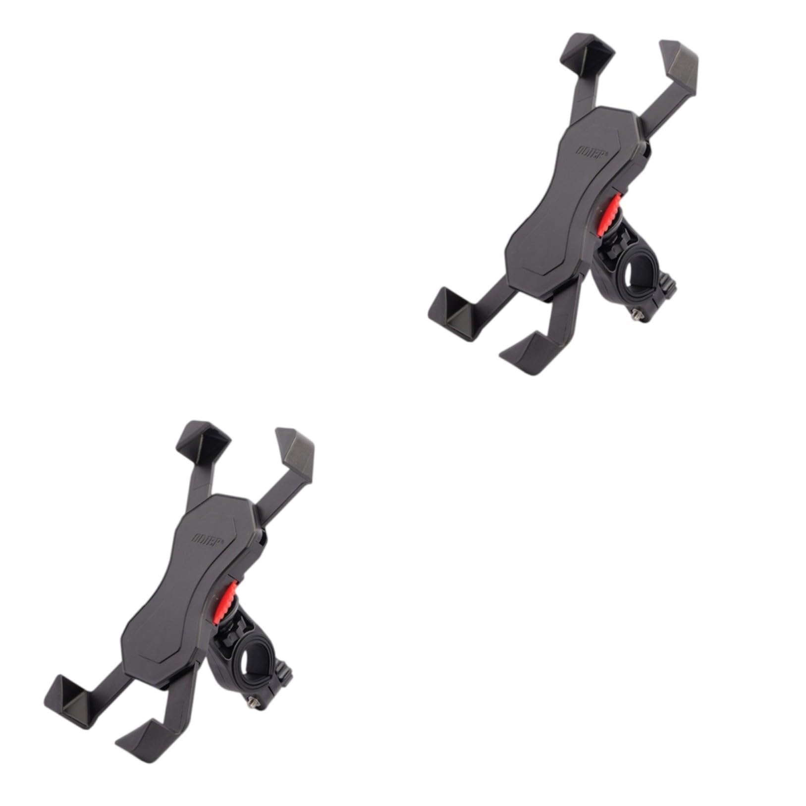 Uonlytech 2pièces Support Téléphone pour Et Vélo Fixation Guidon Pratique pour Navigation Mobile Compatible avec Smartphones Installation Rapide Et Facile Design Moderne Et Antidérapant