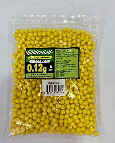 Golden Ball 35058 Weapon Ammunition, Unisex Adult, 12 x 10 x 6 cm