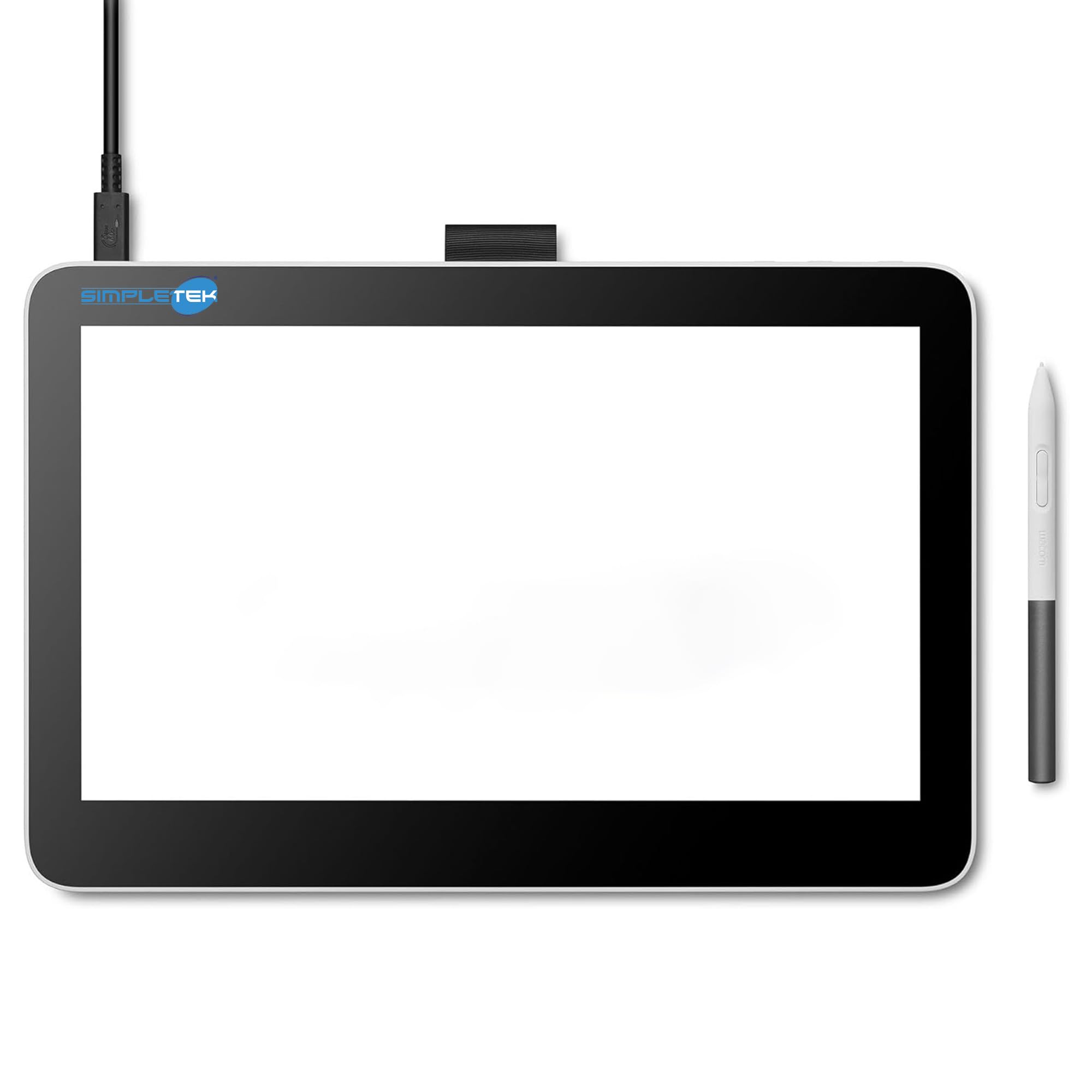 SIMPLETEK - Écran tactile interactif 13,3" - Résolution Full HD - Connectivité Thunderbolt/USB-C - Stylo sensible à la pression inclus - DTH134W0B