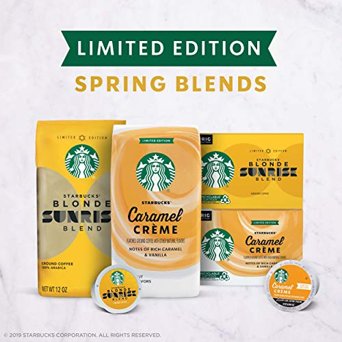 Image of Starbucks Flavored K-Cup Coffee Pods - Caramel Creme for Keurig Brewers ,10 Count (Pack of 6)
