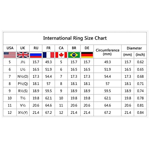Youeneom Women Stainless Steel Bridal Rings Diamond Wedding Rings Jewelry Size 6-10 Engagement Rings Evening Party Sliver Rings For Birthday Gifts Mother Days Gifts thumb #3