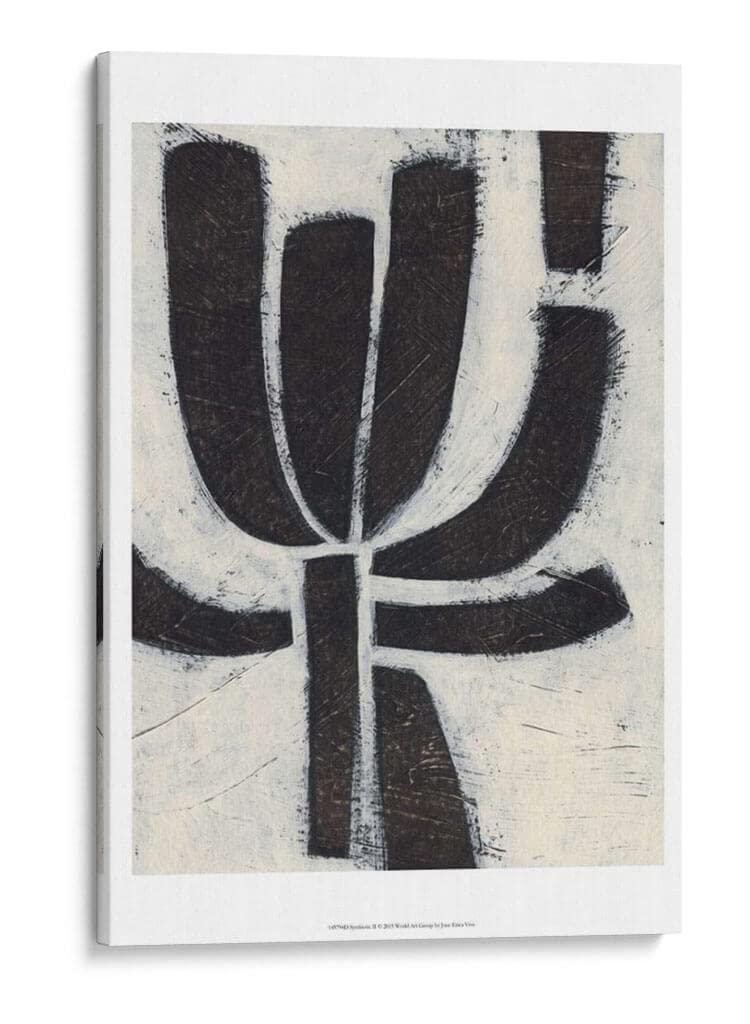 Canvas LabCanvas Wall Art Decor Symbiotic II by the Artist June Erica Vess – Size: 28 x 42 in - Art subject: Abstract