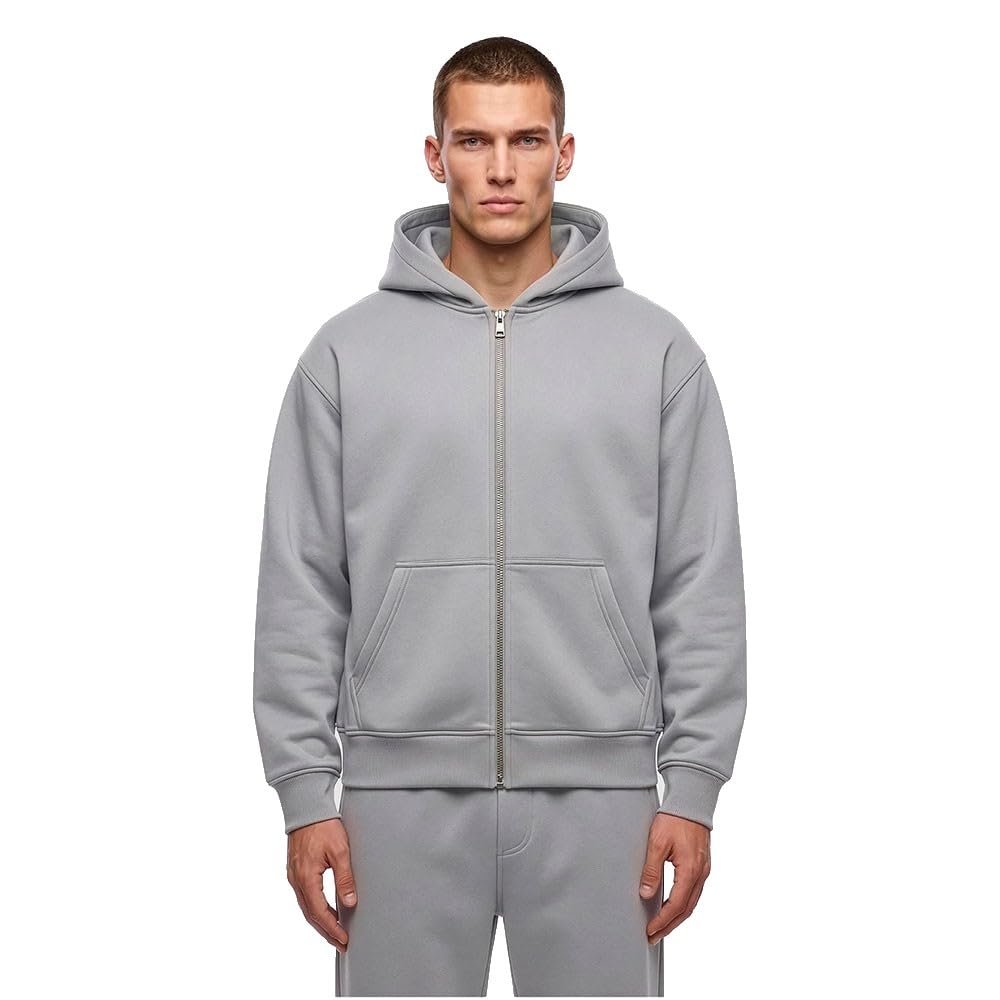 Urban Classics, Bluza z kapturem, męska, Lightgrey M