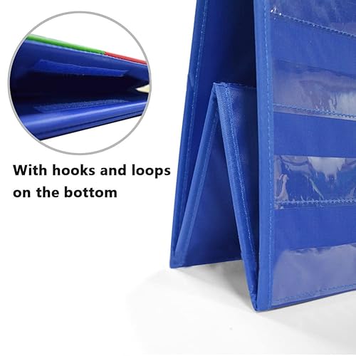 Miniatura 4 de Tabla de bolsillo de escritorio de doble cara con 20 tarjetas de borrado en seco, organiza materiales para lecciones de grupos pequeños para uso en