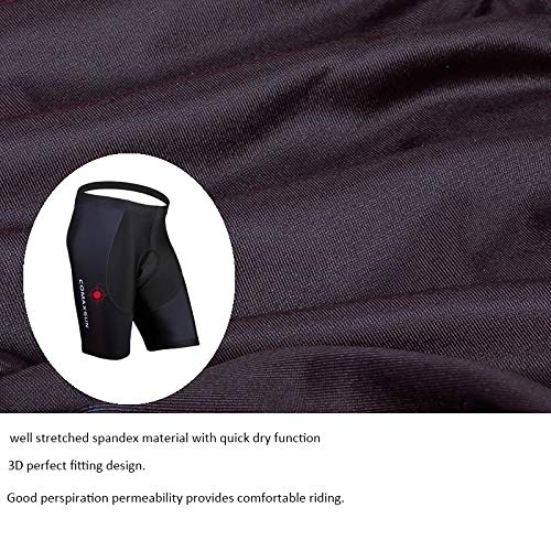 Shorts de ciclismo para hombre con cojín 3D S-3XL miniatura 4