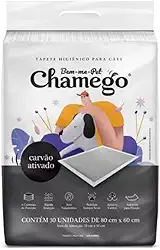 Tapete Higienico Carvão Ativado Chamego 80x60 30 Unidades