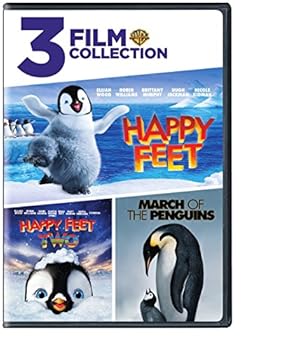 DVD Happy Feet / Happy Feet 2 / March of the Penguins Book